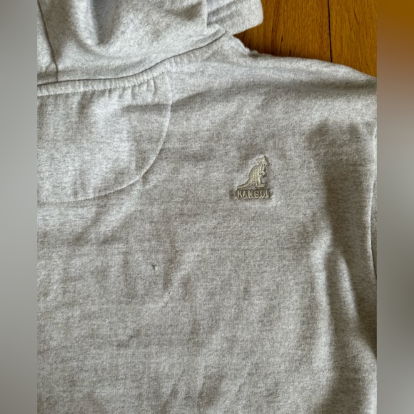 Men’s Grey Kangol Equality Hoodie - Picture 4 of 5